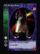 Dj Hedgehog - Custom Card