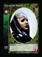 Creation Rites - Custom Card
