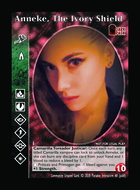 Anneke, The Ivory Shield - Custom Card