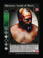 Abraxes, Lord Of Mists - Custom Card