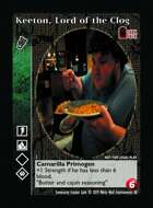 Keeton, Lord Of The Clog - Custom Card