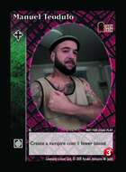 Manuel Teódulo - Custom Card