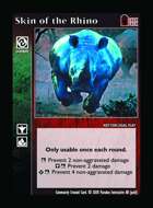 Skin Of The Rhino - Custom Card