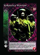Kshatriya Warrior - Custom Card