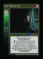 Em Pleno Ar - Custom Card