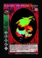 Katooni, The Bloody Lover - Custom Card