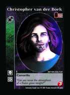 Christopher Van Der Boek - Custom Card