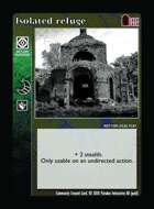 Isolated Refuge - Custom Card