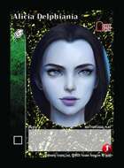 Alicia Delphiania - Custom Card