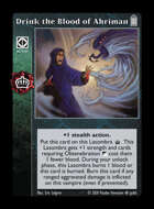 Library - Drink the Blood of Ahriman - Action