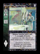 Library - Leonardo, Mortician - Ally