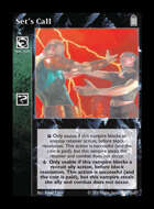 Library - Set's Call - Reaction