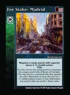 Fee Stake: Madrid - Custom Card