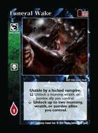 Funeral Wake - Custom Card