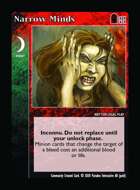 Narrow Minds - Custom Card