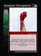 Sanguine Entrapment - Custom Card