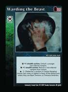Warding The Beast - Custom Card
