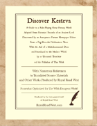 Discover Kesteva – Somewhat Optimized for Dungeon World