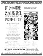 In Nomine Superiors: Zadkiel