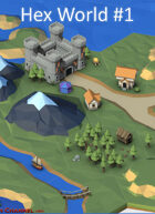 Hex World #1: 500 tiles and props to create your world.
