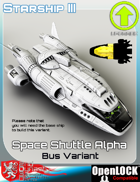 Space Shuttle Alpha Bus Variant