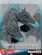 Tactical Miniatures Space Shuttle Alpha