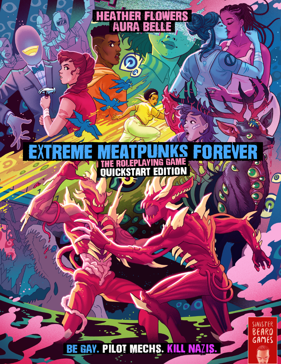 EXTREME MEATPUNKS FOREVER - The Roleplaying Game (Quickstart Edition)