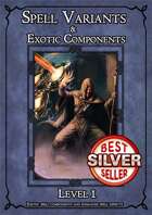 D&D SPELL COMPONENTS & OPTIONS - LEVEL I