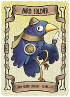 Bird Soldier Token