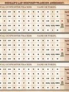 Gunman’s Law Tracking Accessory Card