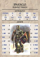 GQR Expansion: Famous Gladiators (Set #1)