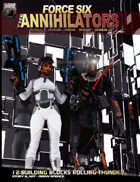 Force Six, The Annihilators 12 Building Blocks Rolling Thunder