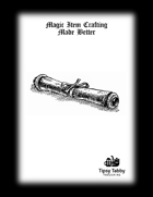 Item Crafting Redone - Pathfinder, D&D 3.5