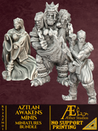 Aztlan Awakens Miniatures