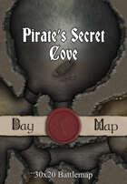 30x20 Battlemap - Pirate’s Secret Cove