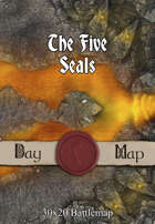 30x20 Battlemap - The Five Seals