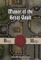 40x30 Battlemap - Manor of the Great Vault