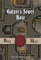40x30 Battlemap - Galzot’s Sewer Base
