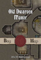 40x30 Battlemap - Old Dwarven Manor