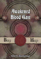 60x20 Battlemap - Awakened Blood Gate