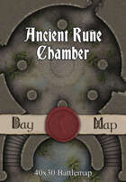 40x30 Battlemap - Ancient Rune Chamber
