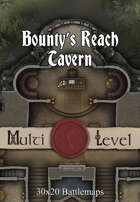 30x20 Multi-Level Battlemap - Bounty’s Reach Tavern
