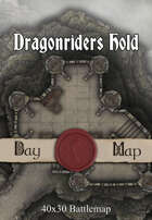 40x30 Battlemap - Dragonriders Hold