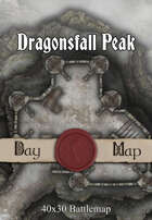 40x30 Battlemap - Dragonsfall Peak