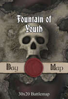 30x20 Multi-Level Battlemap - Fountain of Youth