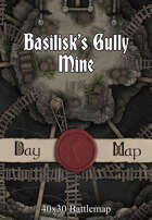 40x30 Battlemap - Basilisk's Gully Mine