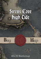 40x30 Battlemap - Sirens Cove High Tide