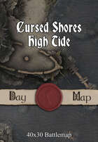 40x30 Battlemap - Cursed Shores High Tide