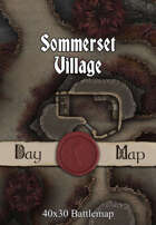 40x30 Battlemap - Sommerset Village