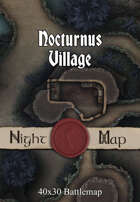 40x30 Battlemap - Nocturnus Village